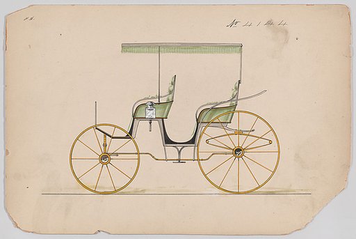 Design for 2 seat Park Phaeton, no. 4144