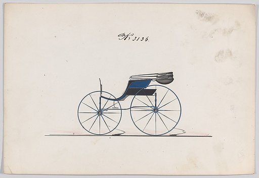 Design for Pony Phaeton, no. 3136