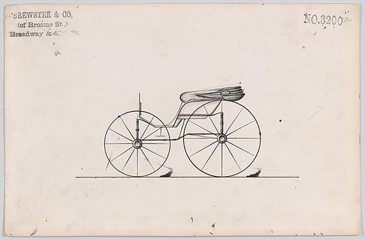 Design for Pony Phaeton, no. 3200a