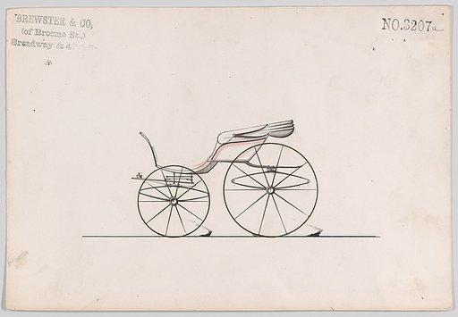 Design for Pony Phaeton, no. 3207a