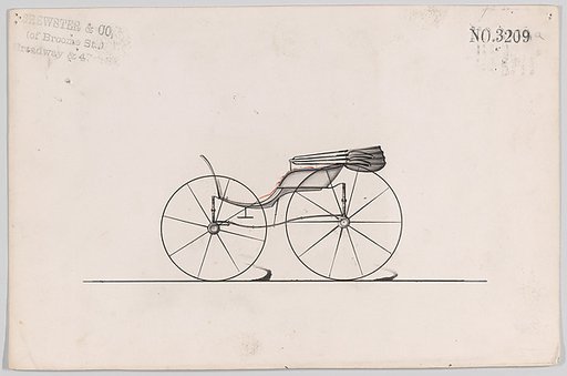 Design for Pony Phaeton, no. 3209a