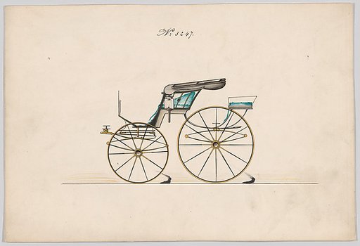 Design for Pony Phaeton, no. 3247