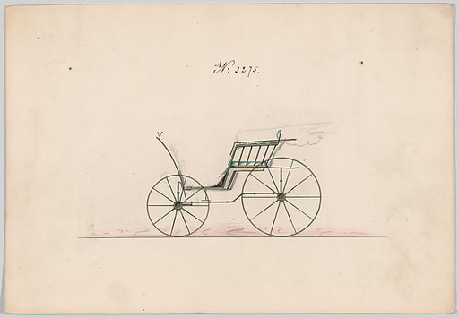 Design for Pony Phaeton, no. 3275