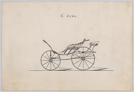 Design for Pony Phaeton, no. 3520