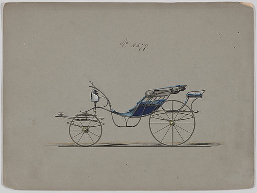 Design for Pony Phaeton, no. 3579