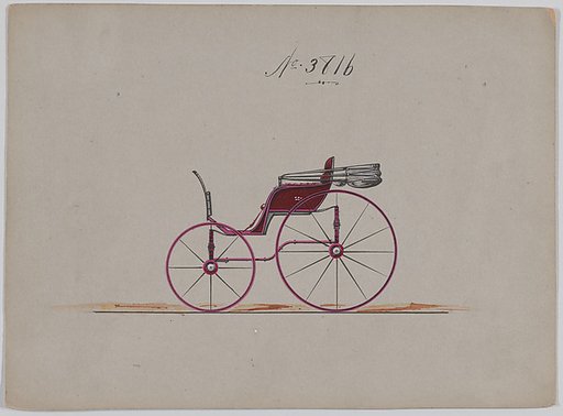 Design for Pony Phaeton, no. 3816