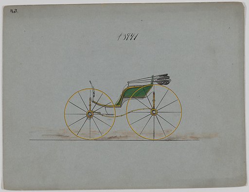 Design for Pony Phaeton, no. 3941