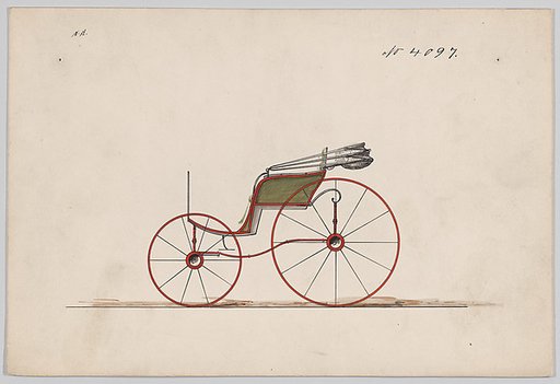 Design for Pony Phaeton, no. 4097