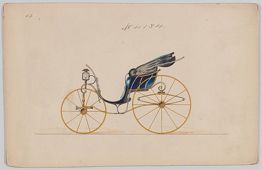 Design for Pony Phaeton, no. 4134