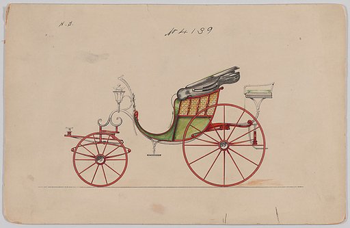 Design for Pony Phaeton, no. 4139