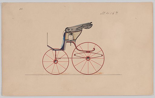 Design for Pony Phaeton, no. 4157