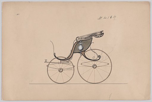 Design for Pony Phaeton, no. 4164