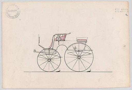 Design for T-Cart Phaeton, no. 3031a