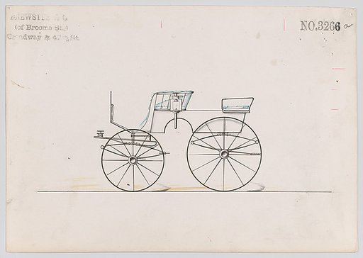 Design for T-Cart, no. 3266a