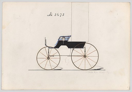 Design for T-Cart, no. 3473