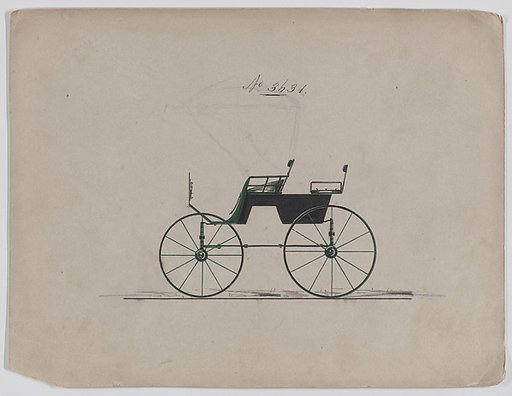 Design for a Phaeton, no. 3631
