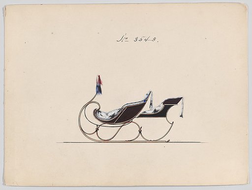 Sleigh with Rumble Seat # 3543