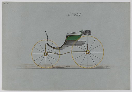 Design for a Britton Wagon, no. 3939