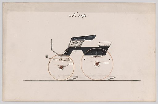 Design for Stanhope Phaeton, no. 3396