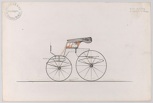 Design for Road Wagon, no. 3091a