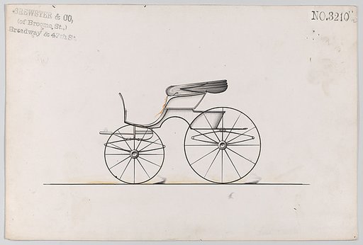 Design for Road Wagon, no. 3210a