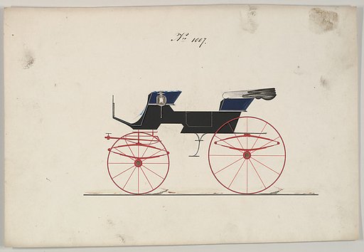 Design for Phaeton, no. 1007