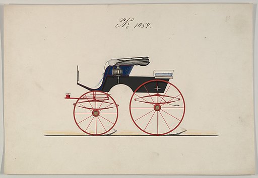 Design for Stanhope Phaeton, no. 1059