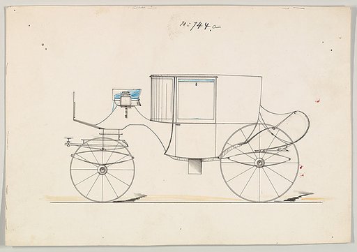 Design for Coupé, no. 744a