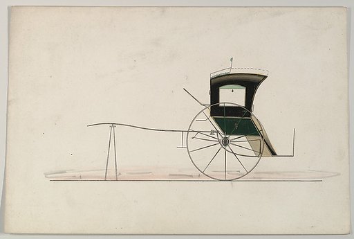 Design for Reverse Body Hansom Cab (unnumbered)