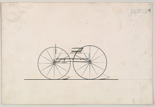 Design for Wagon, no. 1052b