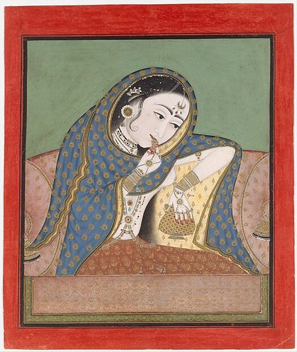 Melancholy Courtesan