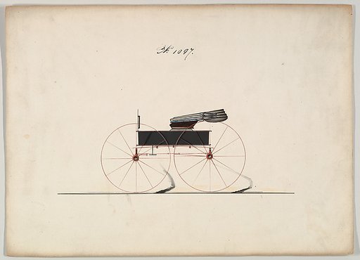 Design for Wagon, no. 1097