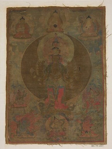 Panel from Painting of a Thousand-Armed Guanyin