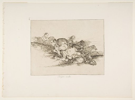Plate 8 from "The Disasters of War" (Los Desastres de la Guerra): 'It always happens' (Siempre sucede)