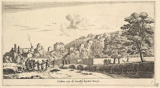 View of Chaillot in Paris