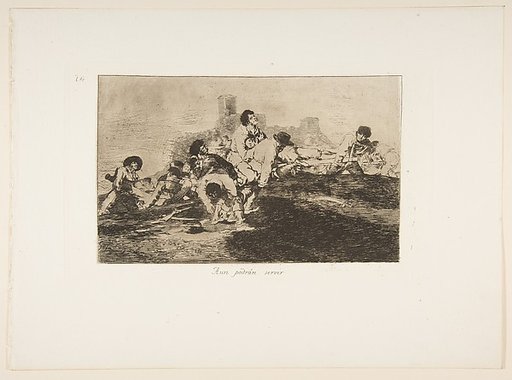 Plate 24 from "The Disasters of War" (Los Desastres de la Guerra): 'They can still be of use' (Aun podrán servir)