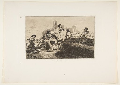 Plate 24 from "The Disasters of War" (Los Desastres de la Guerra): They can still be of use (Aun podrán servir)