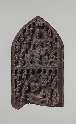 Panel of a Portable Shrine