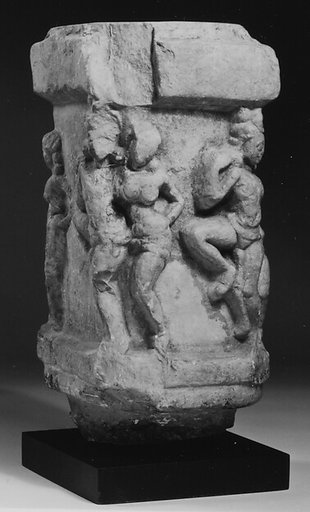 Four-Sided Pillar with Loving Couples (Mithunas)