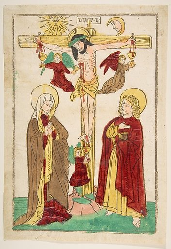 Christ on the Cross with Angels