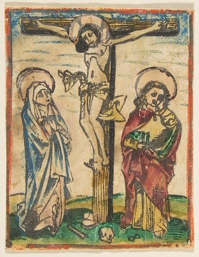 Christ on the Cross with the Virgin and Saint John