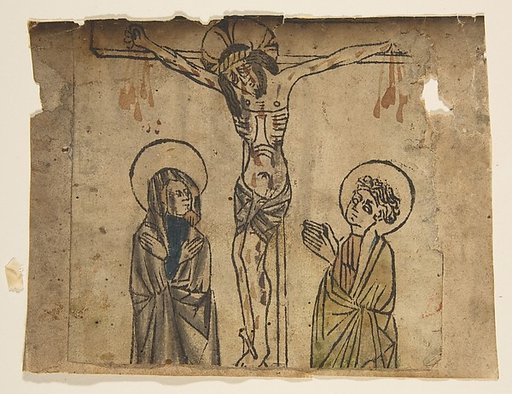 Christ on the Cross with the Virgin and St. John