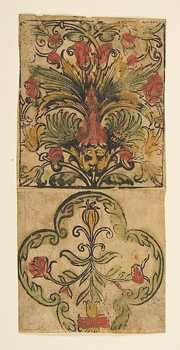 Panel of ornament (Schr. 2006m)