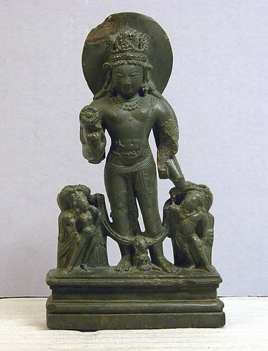 Vishnu with his Personified Attributes