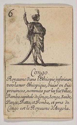 Congo, from "Jeu de la Géographie"