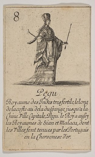 Pegu, from "Jeu de la Géographie"