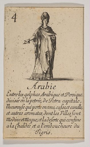 Arabie, from "Jeu de la Géographie"