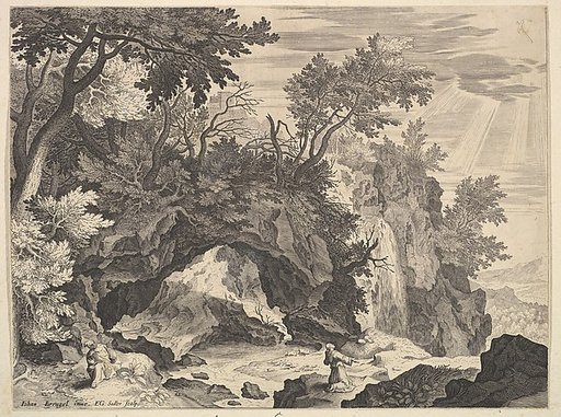 Rocky Landscape with the Stigmatisation of Saint Francis
