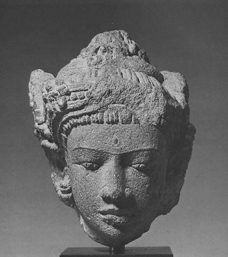 Head of a Male Deity