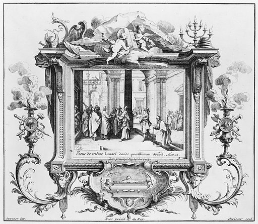 Le Denier de César (The Tribute Money), from Le Nouveau Testament (The New Testament)
